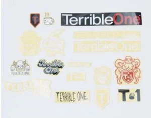 T1 Terrible One 17 Piece Assorted BMX Sticker Pack - Picture 1 of 1