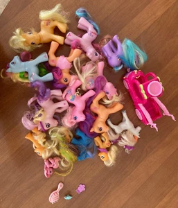 My Little Pony Lot Mixed and Various Ponies and truck - Picture 1 of 3