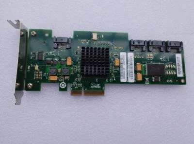 Used HP LSI Logic SAS3041E-HP 4-Port PCI-e SAS SATA RAID Controller 510359-001 - Image 1 of 4