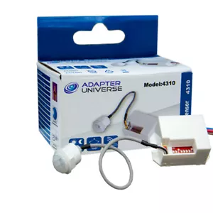 Mini built-in motion detector PIR 230V UP infrared 800W LED 100° sensor detector - Picture 1 of 5