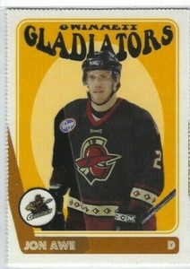 2006-07 Gwinnett Gladiators (ECHL) Jon Awe