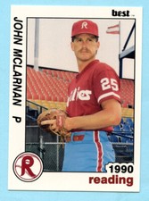 1990 Minor League John McLarnan - Reading - Box 145