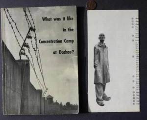 1960s Era Infamous Dachau Jewish Concentration Camp booklet & brochure VINTAGE-- - Picture 1 of 1