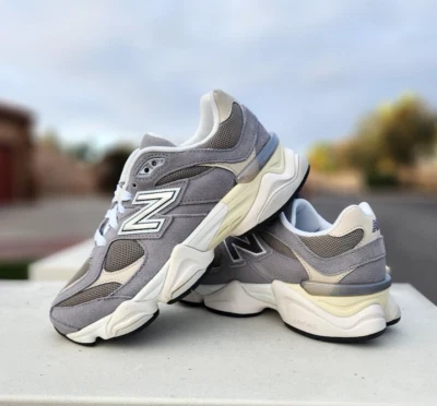 New Balance 9060 Gris Marrón GC9060BA GS y Mujer Talla Nuevo Foto 1 de 4