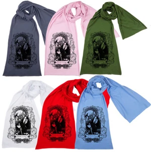 Oscar Wilde Screen printed Cotton Scarf - Picture 1 of 16