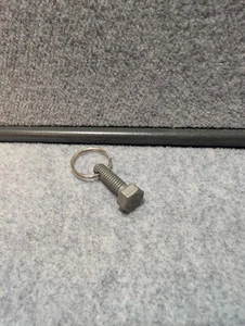 Supertanium Bolt Key Ring Keychain Rare Unique - Picture 1 of 3