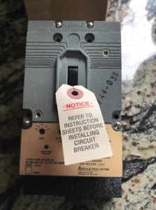 ETN2860 SPD Actron 3 Pole 500VAC 10-100A - Navy Type Circuit Breaker - AQB-A102 - Picture 1 of 3