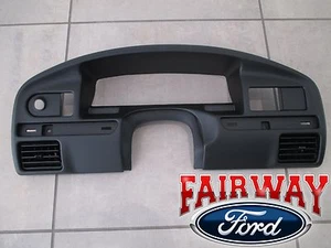 94 thru 97 F-250 F-350 OEM Ford Instrument Cluster Dash Panel Bezel DIESEL ONLY - Photo 1 sur 11