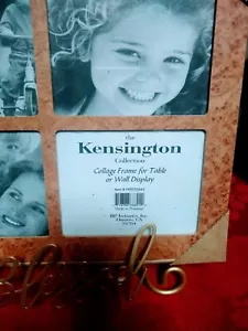 Collage Frame For Table Or Wall - Kensington Collection (Fits 4 5”x4”Photos) - Picture 1 of 3