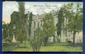 Hauptgebäude Peabody College Nashville Tennessee TN gestempelt 1909 Postkarte - Bild 1 von 2