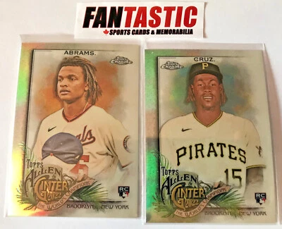 2022 Topps Allen & Ginter Chrome REFRACTOR card YOU PICK Finish Your Team Set! - Image 1 of 2