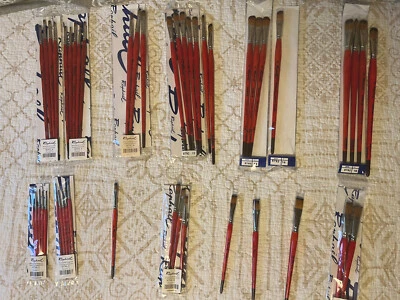 Raphael Kaerell Synthetic Artist Sable Paint Brushes - Image 1 of 4
