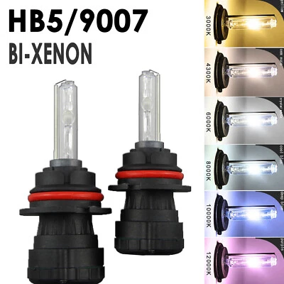 G4 AUTOMTIVE 2x 9007 Bi-Xenon HID Bulbs 35W Dual Beam Headlight 4K 6K 8K 10K 12K - Image 1 of 4