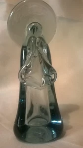 JUNGFRAU MARIA MUNDGEBLASENE GLASFIGUR - AUS GUATEMALA - Bild 1 von 5