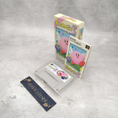 Hoshi No Kirby 3 Super Famicom SFC JP Action Adventure Battle Retro Game 1998 - Image 1 of 4
