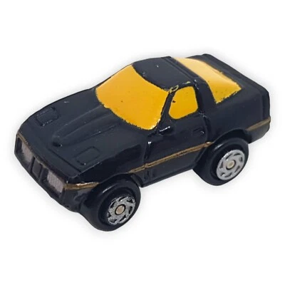 Micro Machines Chevrolet Corvette Schwarz 1986 Galoob Funrise Rarität Modell PKW - Bild 1 von 4