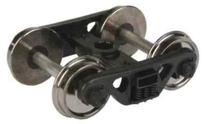 Walthers 920-2011 HO Rigid ASF R. Bearing Trucks w/36" Metal Wheels 100-Ton (2) - Picture 1 of 1
