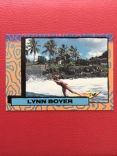 VINTAGE 1987 ASTROBOYZ LYNN BOYER RARE SP SURF TRADING CARD