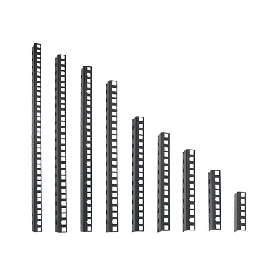 HMF Rack Profile Rack Rack Rail armario de servidor 10" rieles de rack rieles de servidor