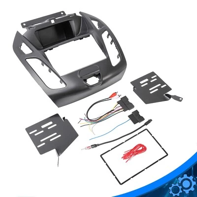 2 DIN Dash Kit For Ford Transit /Tourneo Connect 2014 2015-2018 W/o CD Player - Image 1 of 4