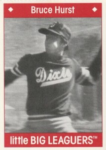 FREE SHIPPING-NRMINT- 1990 Little Big Leaguers  BRUCE HURST