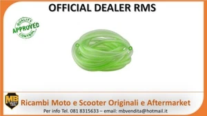 121690040 Tuyau Essence (5 M) en Silicone Couleur Vert Diamètre Ø 5 X 10 MM - Photo 1/1