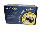 Akko New Automatic Card Shuffler Battery Operated Black 4 Decks At A Time