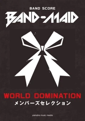 BandScore BAND-MAID WORLD DOMINATION Members Selection SheetMusic Japan Book JPN - Image 1 of 4