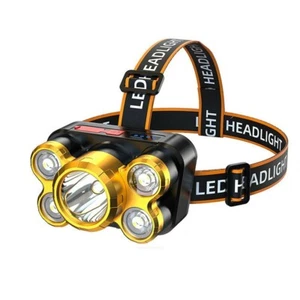 90° Multi Super Brillante Lámpara Antorcha COB LED Faro Recargable Pescado - Imagen 1 de 6