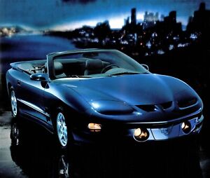 2002 Pontiac Firebird Trans Am Formula Lsi Large Deluxe Dealer Sales Brochure
