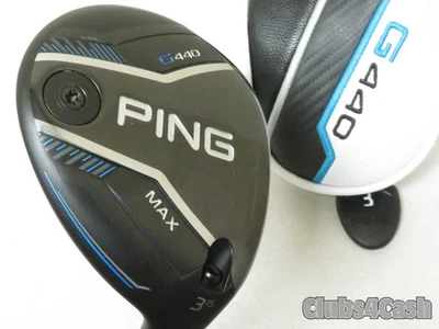PING G440 Fairway 15°  3 Wood TOUR 2.0 Chrome 65 Stiff Flex +Cover - Image 1 of 4
