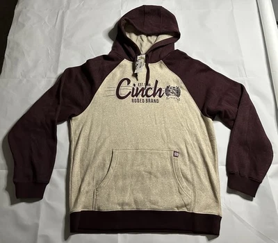 Sudadera con Capucha Marca Cinch Rodeo NUEVA CON ETIQUETAS Talla M ENVÍO GRATUITO Foto 1 de 4