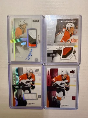 2023-24 Upper Deck Premier TYSON FOERSTER Rookie Patch Auto #/249 Plus Extras!!! - Image 1 of 4