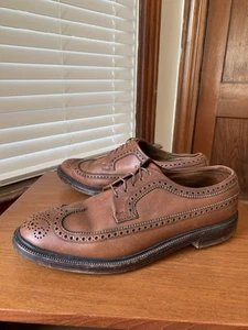 ZAPATOS ORIGINALES DOBLE V TACO | FLORSHEIM 11D CONCORD LONGWING VINTAGE 97604 - Imagen 1 de 23