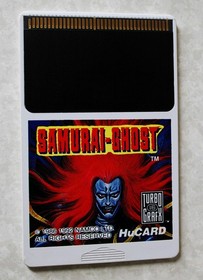 TurboGrafx-16 Samurai Ghost 1992 Game Card/Sleeve, Tested & Working, Very Rare
