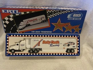 Jeff Gordon #1 Baby Ruth 1992 1/64 White Rose Ertl Diecast Transporter - Bild 1 von 2
