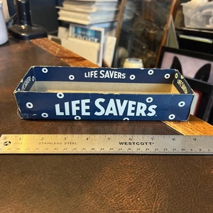 Vintage 1940s Lifesavers Candy Store Display Counter Box - Picture 1 of 6