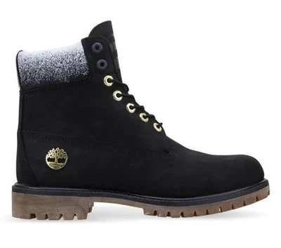 BOTAS TIMBERLAND 6" PREMIUM NEGRAS NOBUCK NBA TORONTO RAPTORS ESCUELA SECUNDARIA Foto 1 de 4
