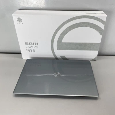 Sgin Laptop SGIN-M15 15.6" Intel Celeron J4105 128GB - Silver - Image 1 of 4