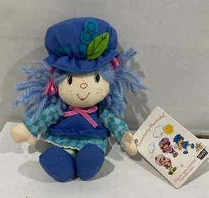 VTG Blueberry Muffin Plush Doll Clip Keychain 2001 Strawberry Shortcake NWT - Picture 1 of 8