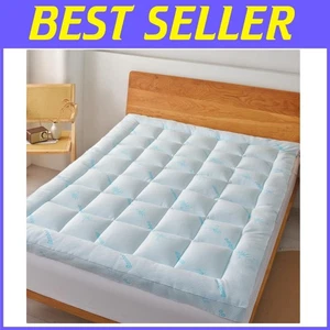 King Size Bambus Matratzenauflage - 900 GSM Füllung - Bild 1 von 9