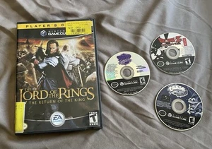 Lord of the Rings: The Return of the King Nintendo GameCube Lot SPYRO CRASH USED - Picture 1 of 4