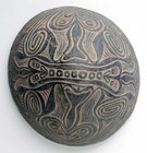 Ton Schale Sagoschale Sawos Kambot Ost East Sepik Papua Neuguinea Kumbot ø 27 cm