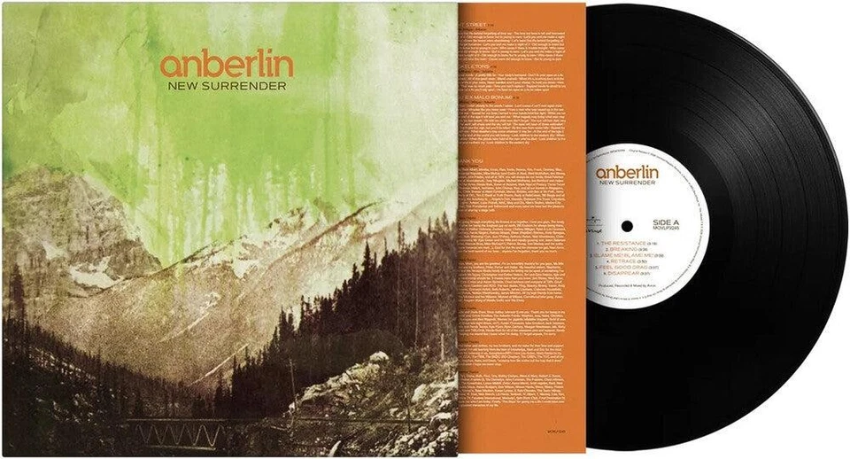 Anberlin - New Surrender - 180-Gram Black Vinyl [LP] Vinyl Record Foto 1 de 1