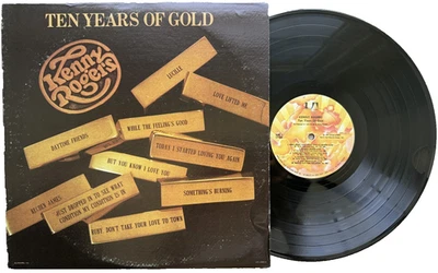 Kenny Rogers ~ Ten Years of Gold: UA # LO-835: 1977:  NM-:  SHIPS FREE & INSURED - Image 1 of 4