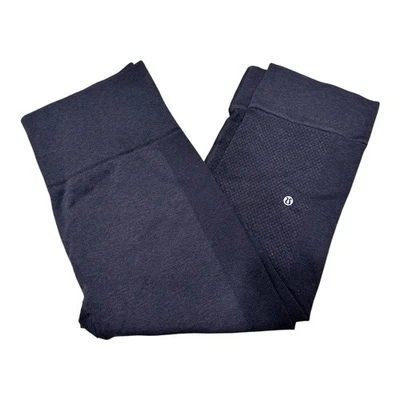 Lululemon Wunder Train Leggings HR Tight 16”Contour Fit Blue Women Sz 6 - Image 1 of 4