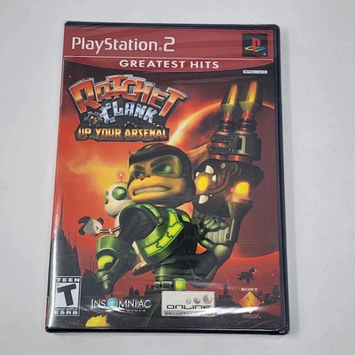 Ratchet & Clank: Up Your Arsenal (PlayStation 2 PS2) Brand New Factory Sealed - Image 1 of 4