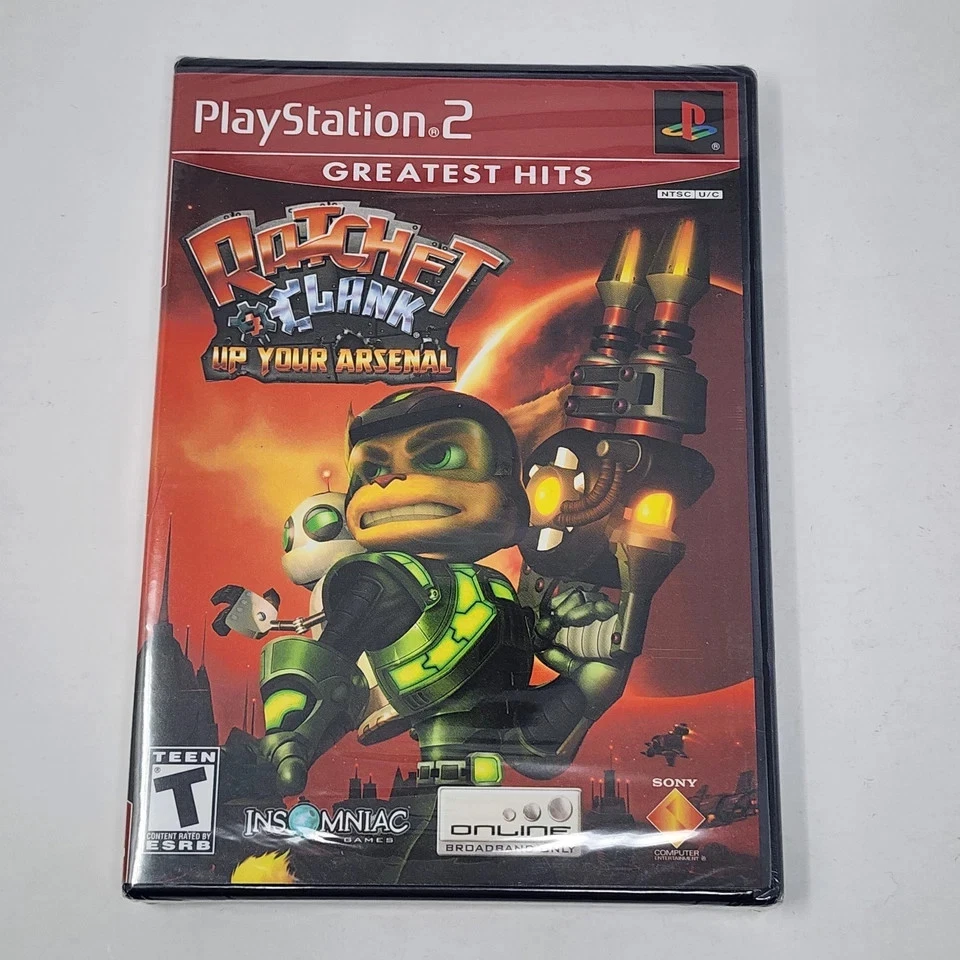 Ratchet & Clank: Up Your Arsenal (PlayStation 2 PS2) Brand New Factory Sealed - Image 1 of 4