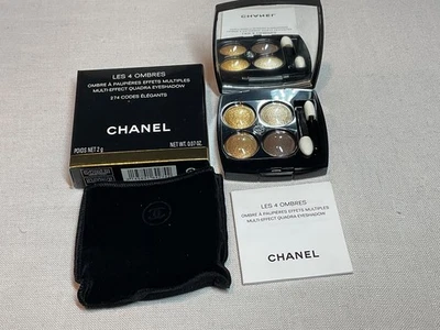 CHANEL Les 4 Ombrés Multi-Effect Quadra Eyeshadow  274 CODES ÉLÉGANTS New in Box - Image 1 of 4
