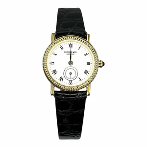 Orologio Donna Raymond Weil Traditional Swiss Made Con Cassa In Oro 18KT - Foto 1 di 10